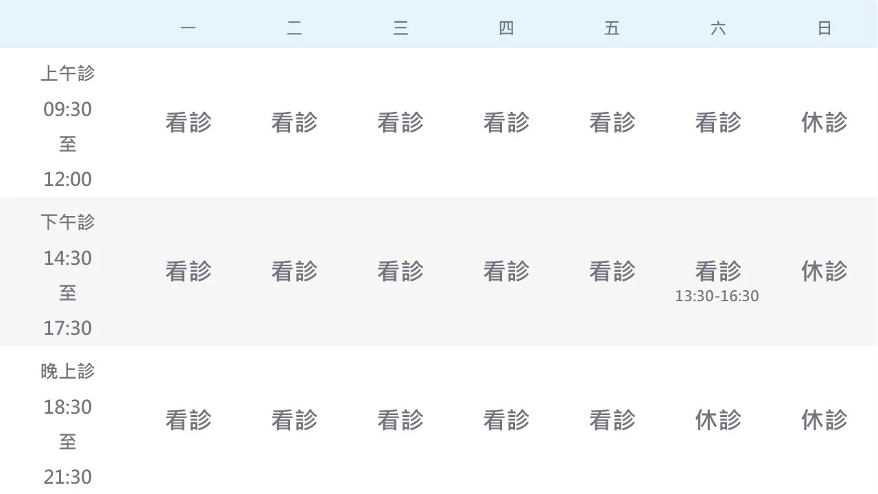 門診時間