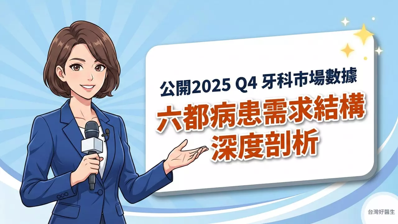 2025年Q4台灣網路牙醫產業第四季報告與趨勢分析