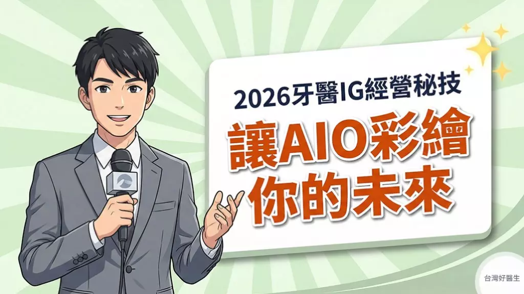 2026年牙醫師IG經營秘技，如何讓AI爬蟲彩繪你的未來