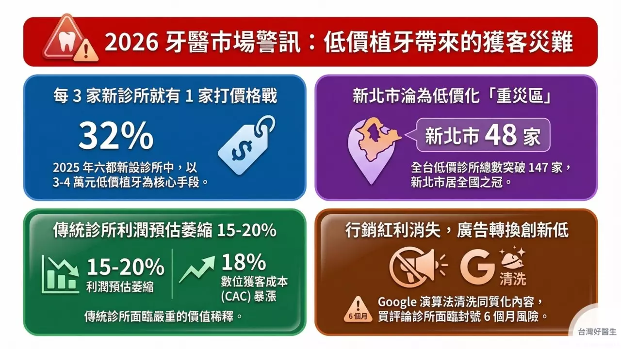 2026牙醫市場警訊