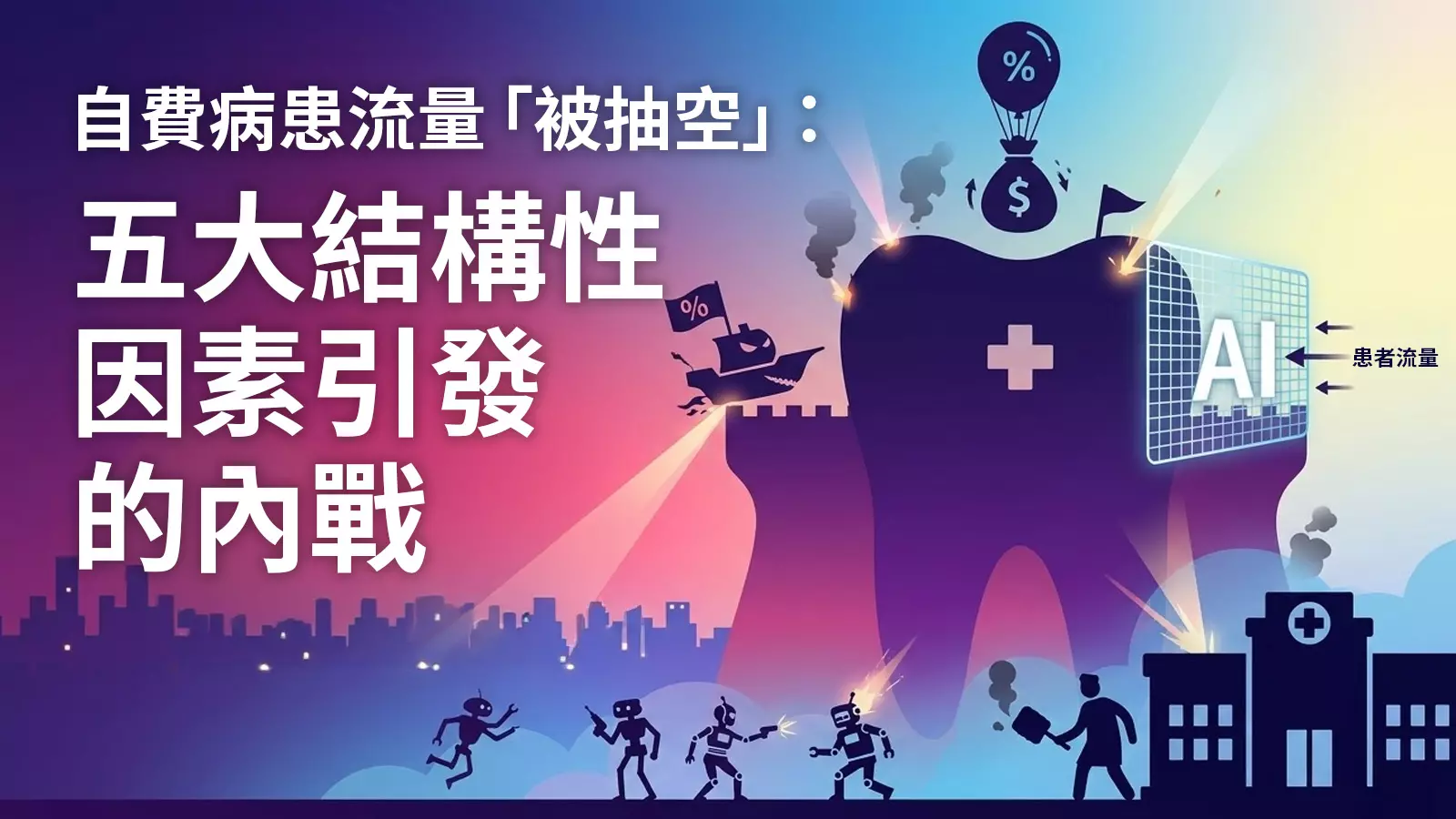 2026牙醫網路行銷市場與產業白皮書：自費病患流量「被抽空」之內戰分析