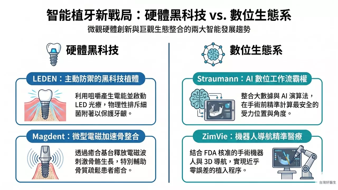 智能植牙新戰局:硬體黑科技vs.數位生態系