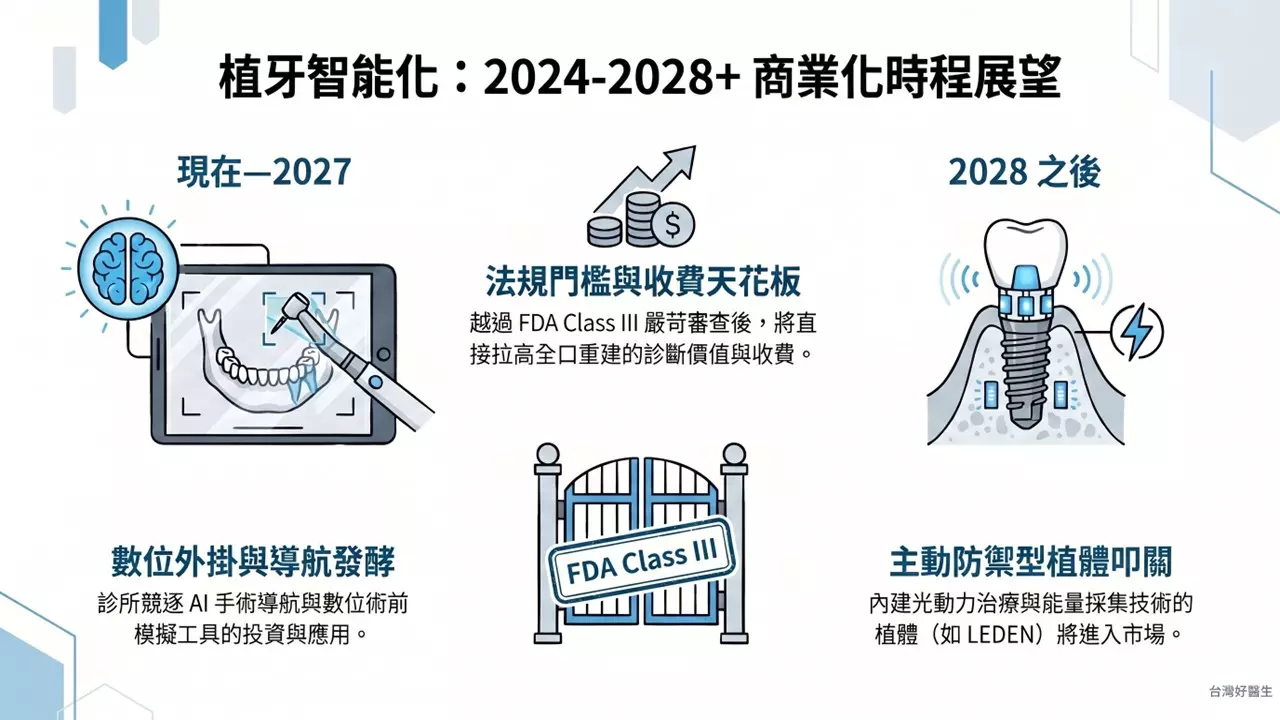 植牙智能畫：2024-2028+商業化時程展望