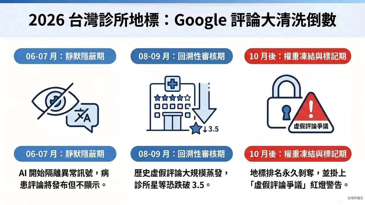 2026台灣診所地標:Google評論大清洗倒數