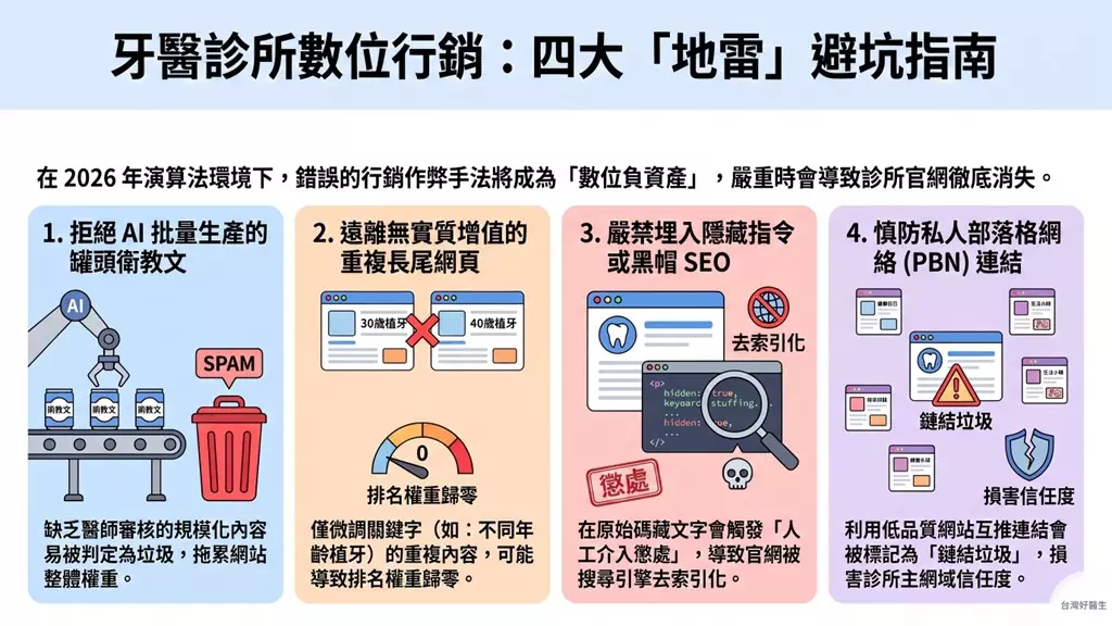 牙醫診所數位行銷:四大地雷避坑指南