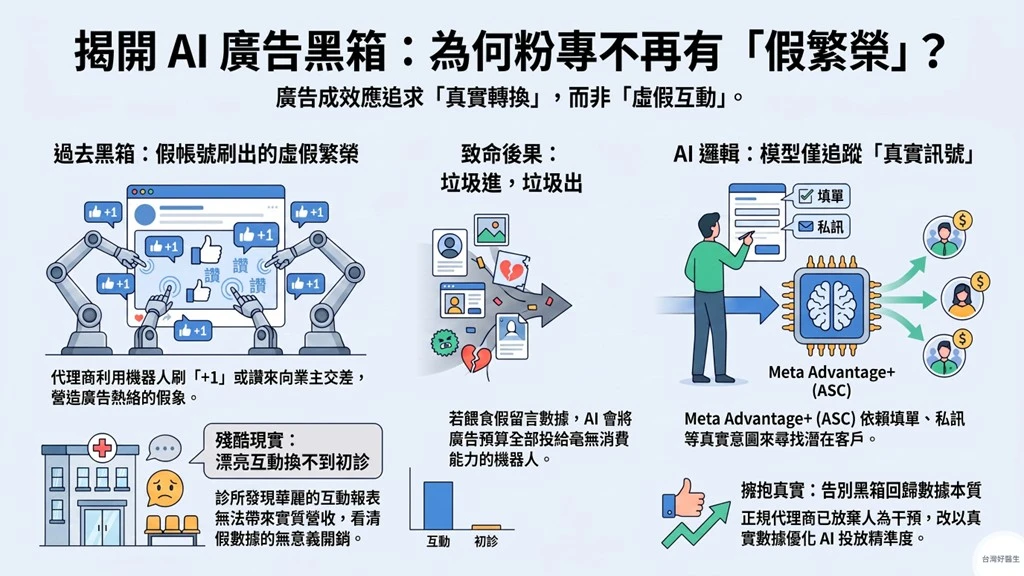 揭開AI廣告黑箱:為何粉專不再有「假繁榮」