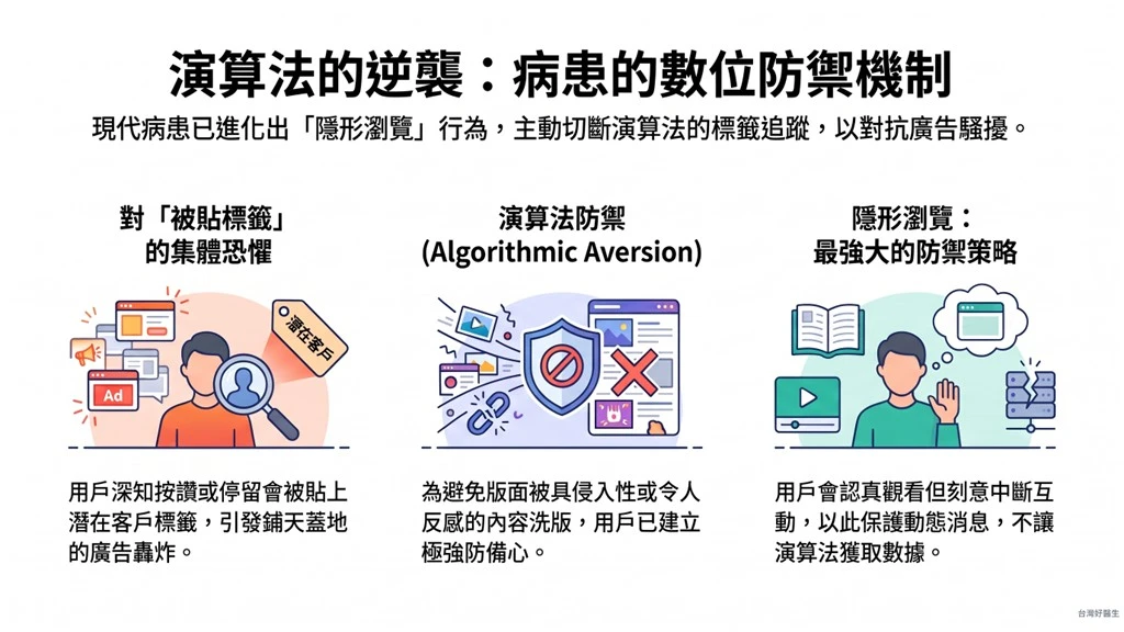 演算法的逆襲:病患的數位防禦機制